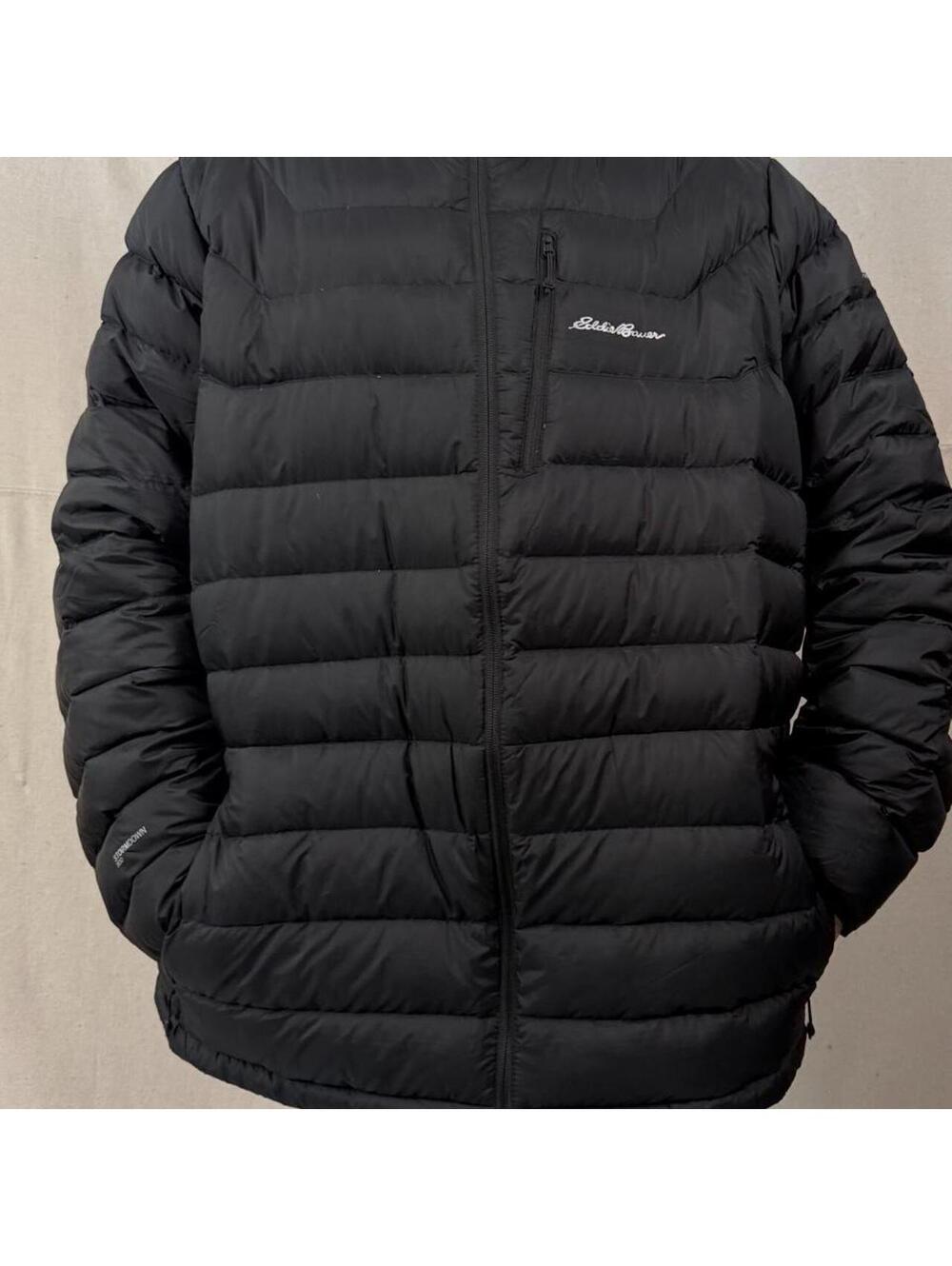 Eddie Bauer StormDown Goose Down Hooded Puffer Jacket – Men’s 3XL